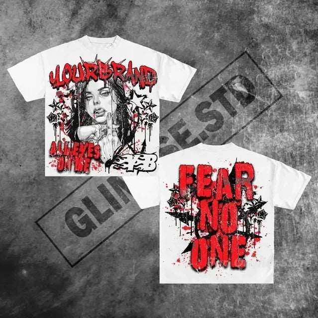 High street graphic oversized T-Shirt